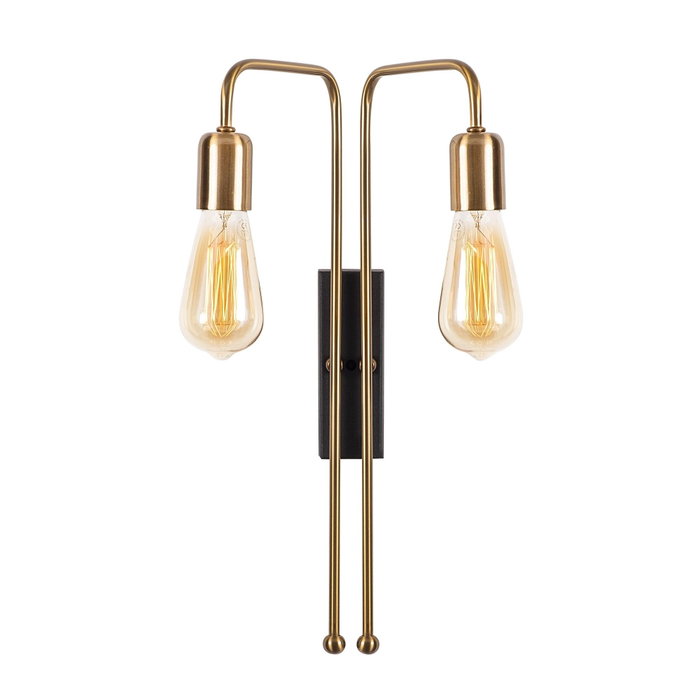Opviq Mum - 3511 Lámpara de pared Dorado y Negro